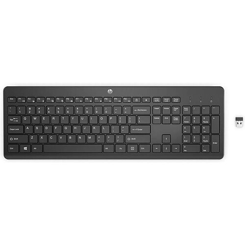 Clavier sans fil HP 230 Noir