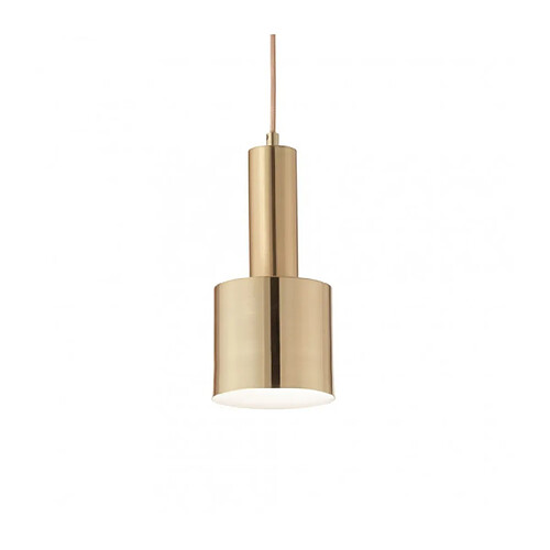 Ideal Lux Suspension design Holly Métal Laiton satiné 1 ampoule 31cm