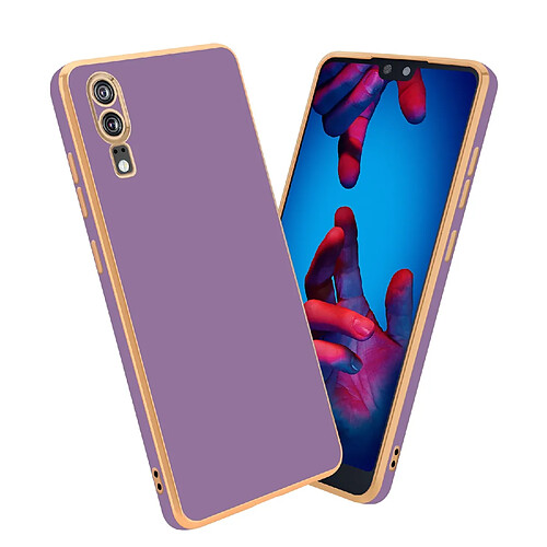 Cadorabo Coque Huawei P20 Etui en Lilas