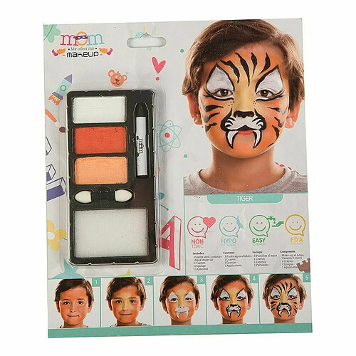 Mom (My Other Me) Set de Maquillage My Other Me Tigre 24 x 20 cm Unisexe 1 Pièce