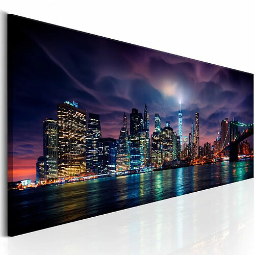 Paris Prix Tableau Imprimé New York : Dark City 45 x 135 cm