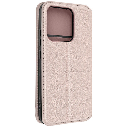 Avizar Housse pour Xiaomi 13 Pro clapet magnétique porte-carte Support vidéo Rose