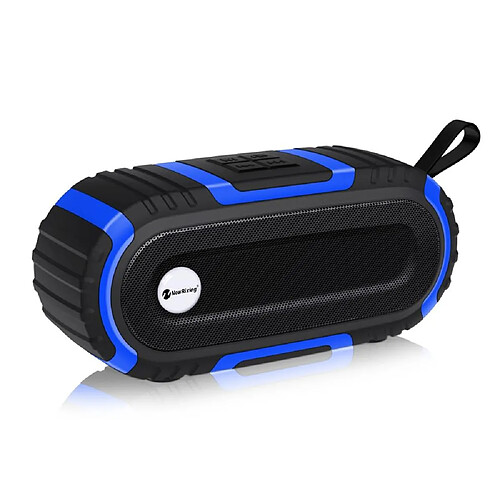 Yonis Enceinte Bluetooth Portable Sans Fil 10W Son Stéréo Support Carte TF FM,