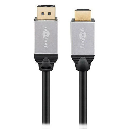 Goobay Plus Câble DisplayPort/HDMI 4K (1.5 m)