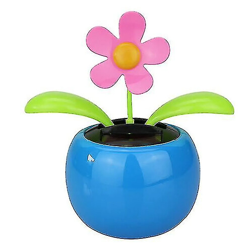 Universal Ornements de jouet de fleur de tournesol swinging solaire, ¼ˆblueï¼ ‰