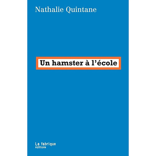 Un hamster à l'école · Occasion