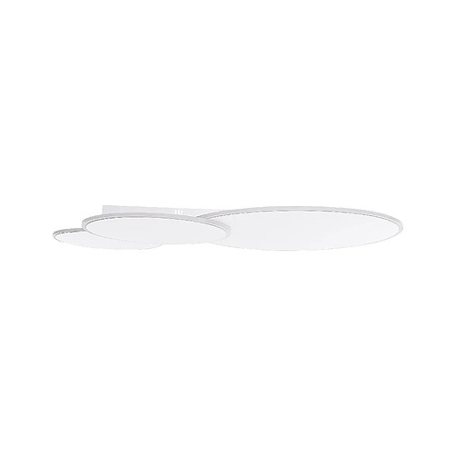 Beliani Plafonnier LED blanc GABRIK