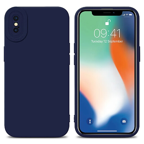 Cadorabo Coque iPhone XS MAX Etui en Bleu