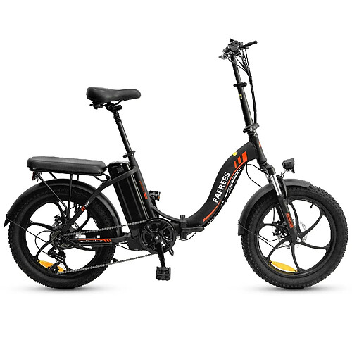 Vélo électrique FAFREES F20 Pliable 36V 250W 15Ah Batterie Vitesse Max 25km/h Noir