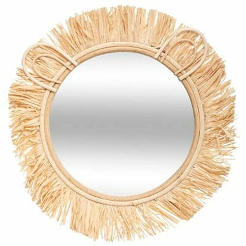 Miroir Rond Enfant Sweet Safari 38cm Naturel