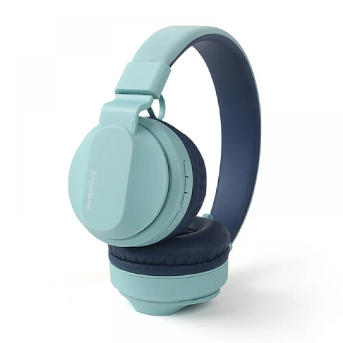 General Go Work Casques sans fil avec microphone - 25+ Playtime PC Bluetooth Casque et connexion multipoint à un ordinateur portable et mobile - Casque filaire ou sans fil(bleu)