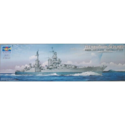 Trumpeter Maquette Bateau Uss Indianapolis Ca-35 1945