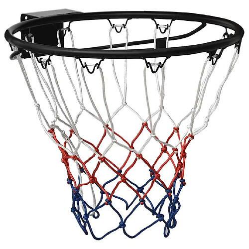 vidaXL Cerceau de basket Noir 45 cm Acier