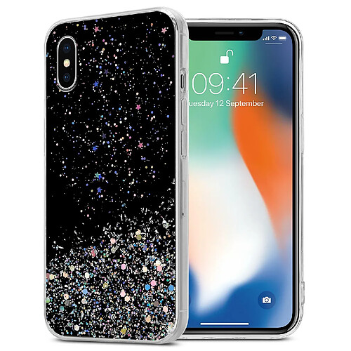 Cadorabo Etui iPhone X / XS en Noir Coque