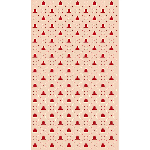 Alter Tapis de bain, 100% Made in Italy, Tapis antitache avec impression numérique, Tapis antidérapant et lavable, Modèle de Noël - Abdiel, 120x70 cm