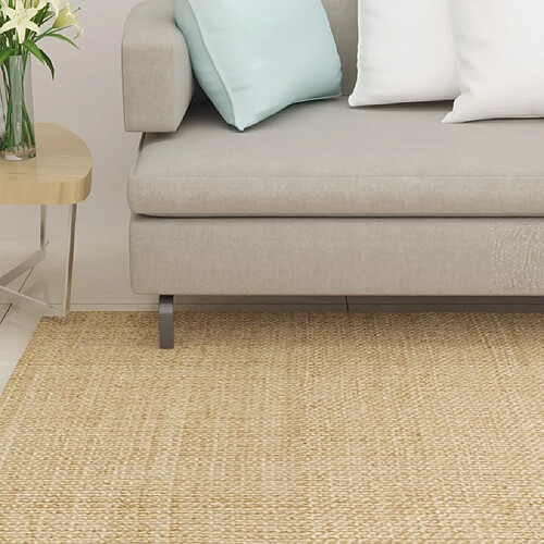 vidaXL Tapis Sisal naturel 100x150 cm