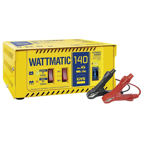 Chargeur GYS WATTMATIC 140 6 12 V