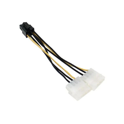 Akasa Adaptateur 2x 4-Pin Molex vers 6-Pin PCI-E