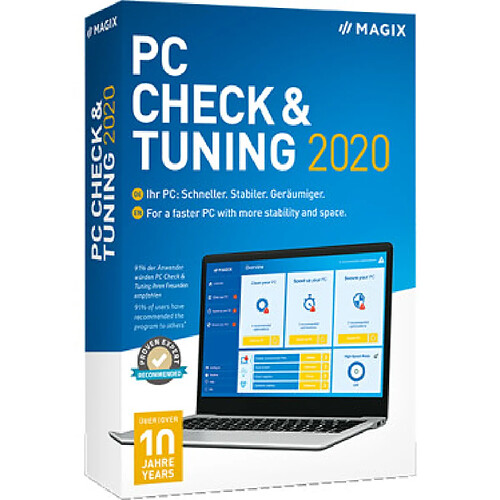 MAGIX PC Check & Tuning - Licence Perpétuelle - 1 poste