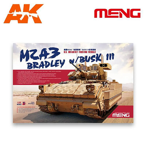 Meng Maquette Véhicule U.s. Infantry Fighting Vehicle M2a3 Bradley W/busk Iii