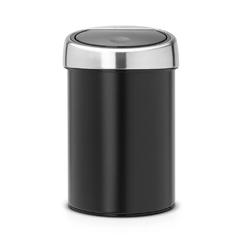 Brabantia Touch Bin, 3L - Matt Black