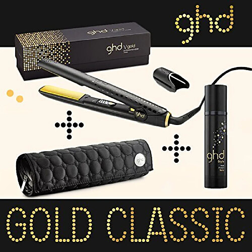 GHD - Fer à lisser Lisseur Styler gold ghd classic + pochette thermo résistante + spray thermo