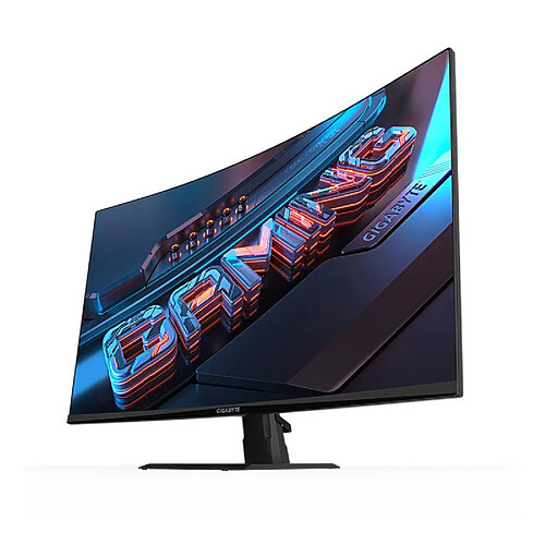 GIGABYTE GS32QC Moniteur de jeu incurvé 31,5" QHD 2560 x 1440 (QHD), 1500R, 165Hz, 1ms, 300 cd m2, FreeSync Premium, HDR Ready,