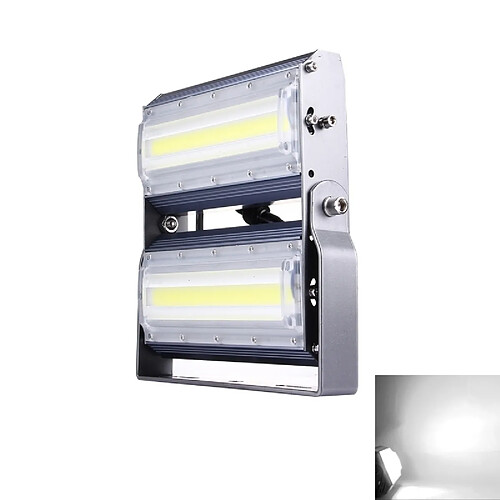 Wewoo Projecteur LED 100W 10000LM IP65 étanche boîtier en aluminium COB linéaire lampe de projecteur, AC 100-240V lumière blanche