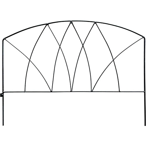 Maxiedge Bordure de jardin en fer forgé Victoriana Unitaire.