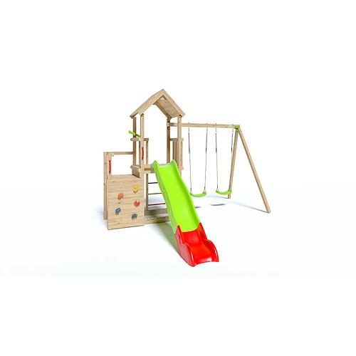 Aire de jeux en bois ultra xplorer - j-24601p1 - TRIGANO JARDIN