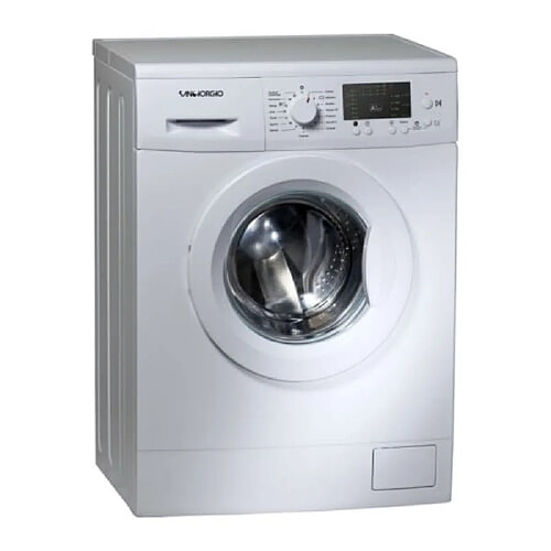 F710L Lave Linge 7kg 1000trs/mn Charge Frontale Boutons Rotatif Blanc