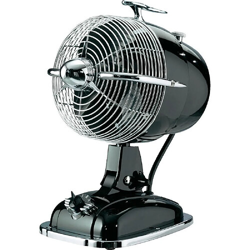 Casafan ventilateur de table Retrojet 24 W noir, chrome