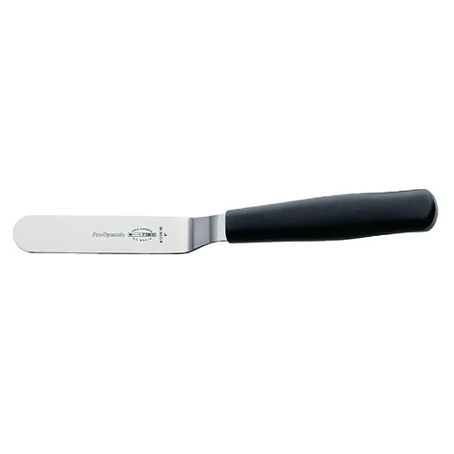 Spatule coudée inox manche plastique 10cm - Dick