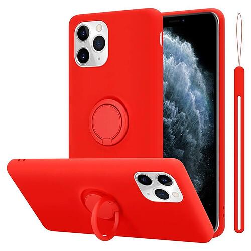 Cadorabo Coque iPhone 11 PRO MAX Etui en Rouge