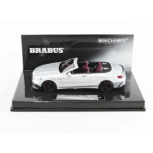 MINICHAMPS - 1/43 - BRABUS 850 MERCEDES AMG S63 CABRIOLET - 2016 - 437034232