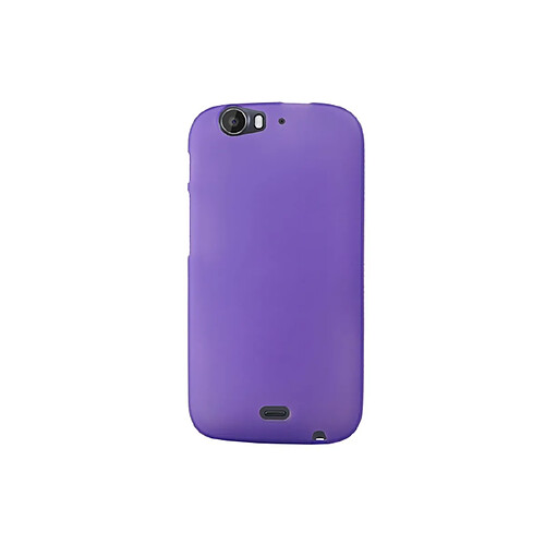 Mocca coque gel frost violette pour Wiko Darkfull