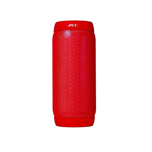 Haut-parleur portable Bluetooth Prise en charge audio 32 Go Carte TF Lecteur de musique en plein air sonrouge