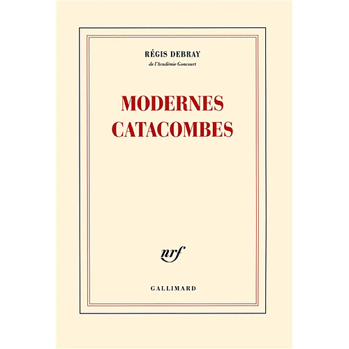 Modernes catacombes · Occasion