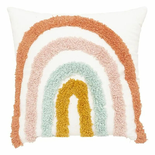 Coussin enfant 38x38 cm Arc-en-ciel - Atmosphera for kids