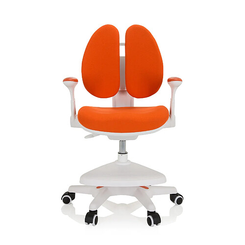 Chaise de bureau pour enfant KID WING Tissu orange hjh OFFICE