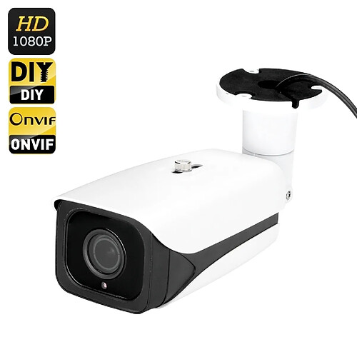 Wewoo TV-651eH5 / IP POE H.264 ++ caméra IP 5MP autofocus zoom 4x caméras de surveillance à objectif de 2,8 à 12 mm blanc