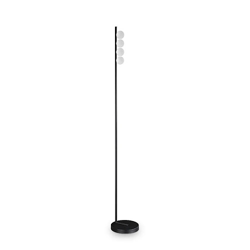 Ideal Lux Lampadaire multi-bras 4 lumières noir 1000Lm 3000K