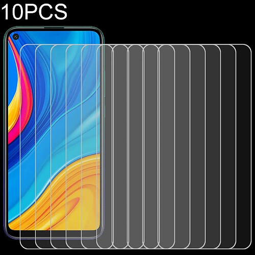 Wewoo Film de verre trempé 10 PCS pour Huawei Enjoy 10 de écran 9H 2.5D