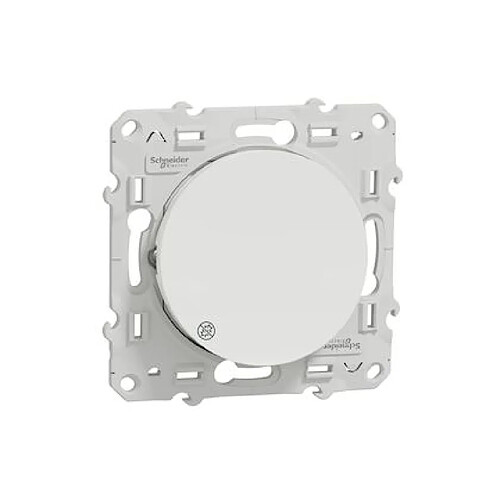 va et vient - 10a - odace - blanc antimicrobien - schneider electric s500204