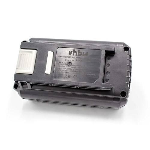 vhbw Li-Ion batterie 3000mAh (36V) pour outil électrique outil Powertools Tools Ryobi RBC36X20B, RBC36X26B, RBL36B, RBL36JB, RBV36B, RCS36