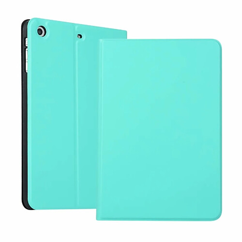 Wewoo Smart Cover Etui en cuir élastique de couleur unie à gauche et à droite pour iPad Mini 1 / 2 / 3 avec support fonction de veillecoque inférieure TPU Soft Shell Vert