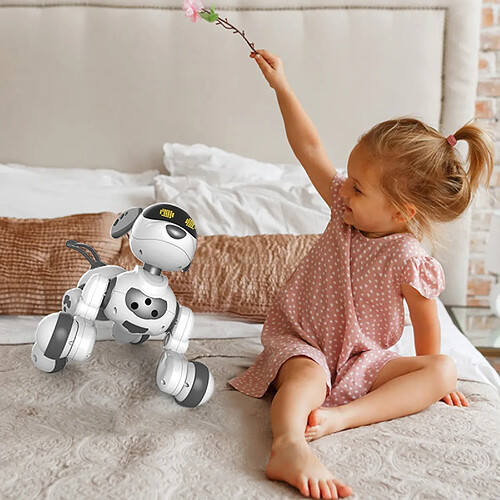 Jouet robot télécommandé pour chien Robot pour enfant Robot détection de geste pour animaux de compagnie électroniques @7e Edition1