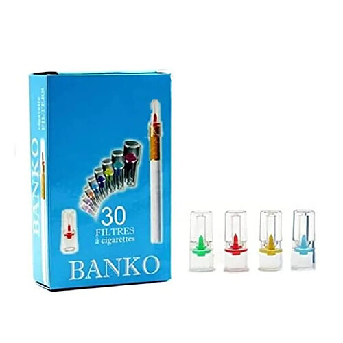 Banko Filtres Et Tubes Pack de 180 filtres porte cigarettes Banko