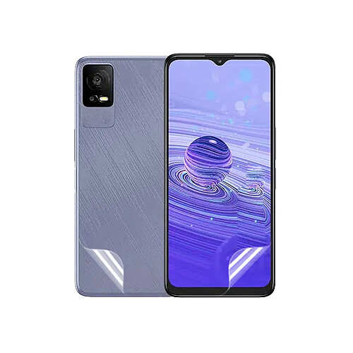 PHONECARE Film Hydrogel Full Cover Avant et Arriére pour TCL 405 - Transparent