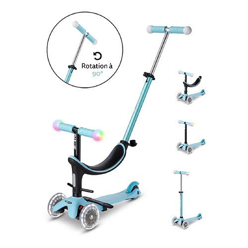 Trottinette évolutive Mini Micro 3en1 Révolution Magic Bleu